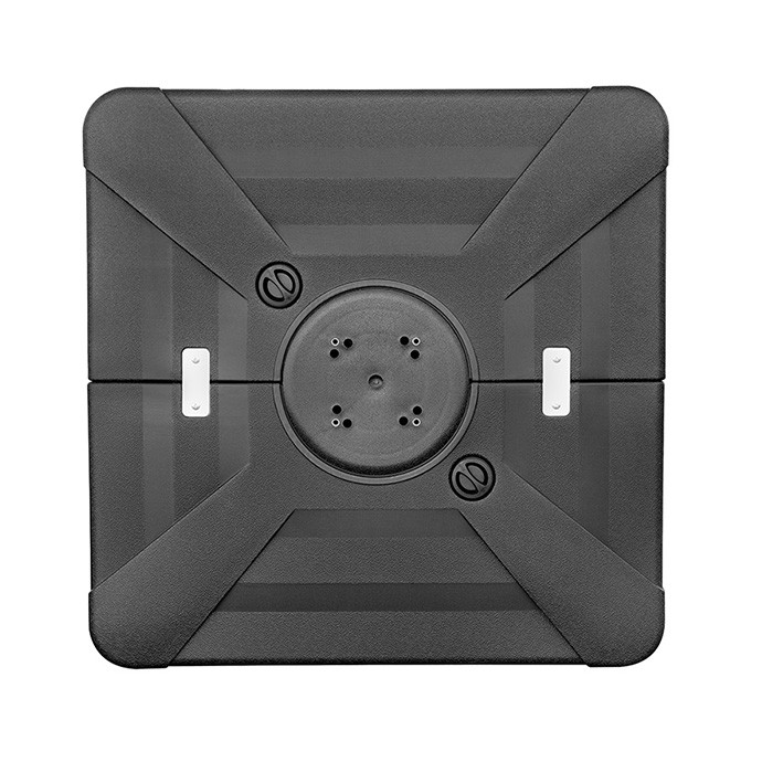 Päikesevari Comfort Taupe koos raskusplaadiga Solid