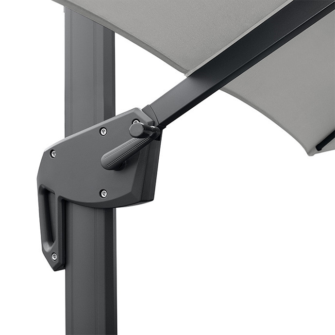 Päikesevari Lounge Light Grey koos alusega Solid (kingituseks kaasa kaitsekate)