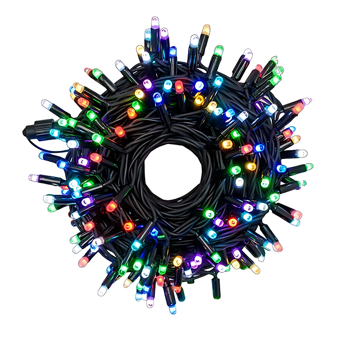 Välis- ja siseruumides kasutatav valguskett(LED tuled) 20 m PROLED RGB