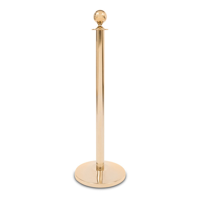 Kuldset värvi lintpiire Royal, 150 cm punase lindiga