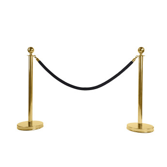 Kuldset värvi lintpiire Royal, 150 cm punase lindiga