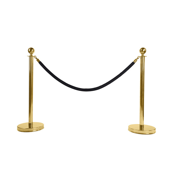 Kuldset värvi lintpiire Royal, 150 cm punase lindiga