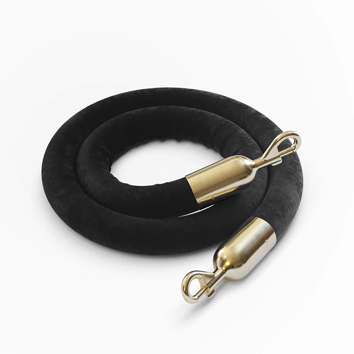 Kuldset värvi lintpiire Royal, 150 cm punase lindiga