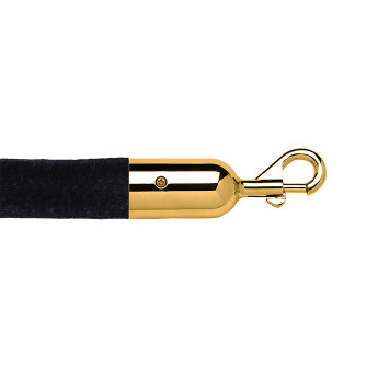 Kuldset värvi lintpiire Royal, 150 cm punase lindiga