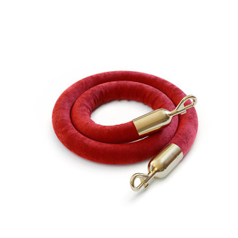 Kuldset värvi lintpiire Royal, 150 cm punase lindiga