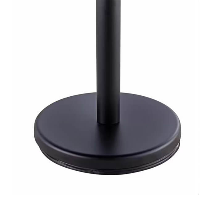 Musta värvi lintpiire Royal, 150 cm punase lindiga