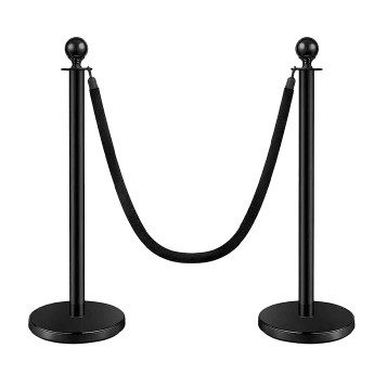 Musta värvi lintpiire Royal, 150 cm musta lindiga