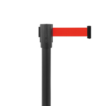 Musta värvi lintpiire FLEX, 300 cm punase lindiga