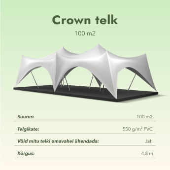 Crown telk 100 m2