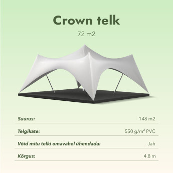 Crown telk 72 m2