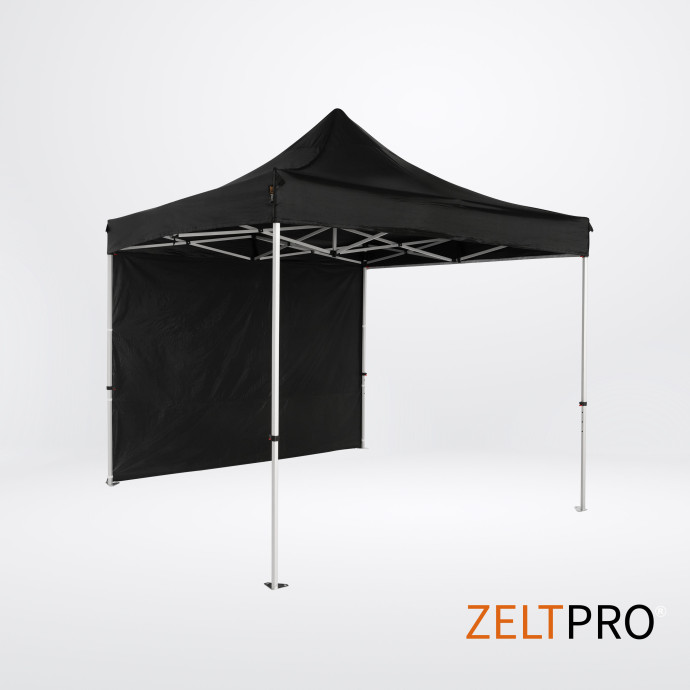 Telgi katuse ja seinte (4 tk) komplekt 3x3 Must Zeltpro TITAN