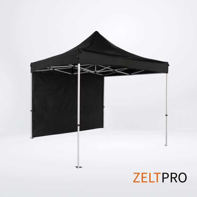 Telgi katuse ja seinte (4 tk) komplekt 3x3 Must Zeltpro TITAN