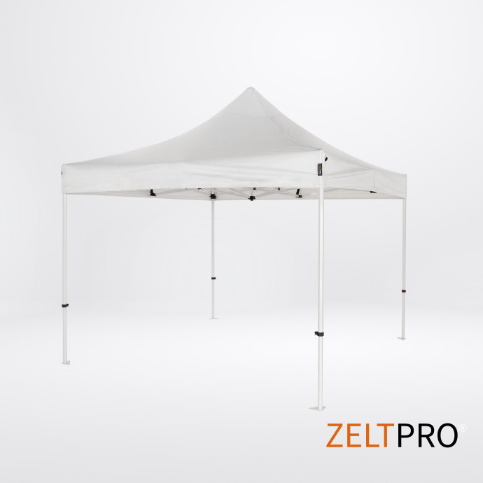 Telgi katuse ja seinte (4 tk) komplekt 3x3 Valge Zeltpro PROFRAME