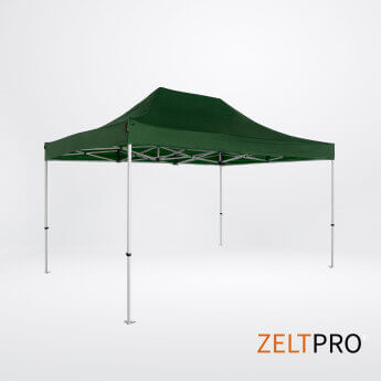 Telgi katuse ja seinte (4 tk) komplekt 3x4,5 Roheline Zeltpro TITAN