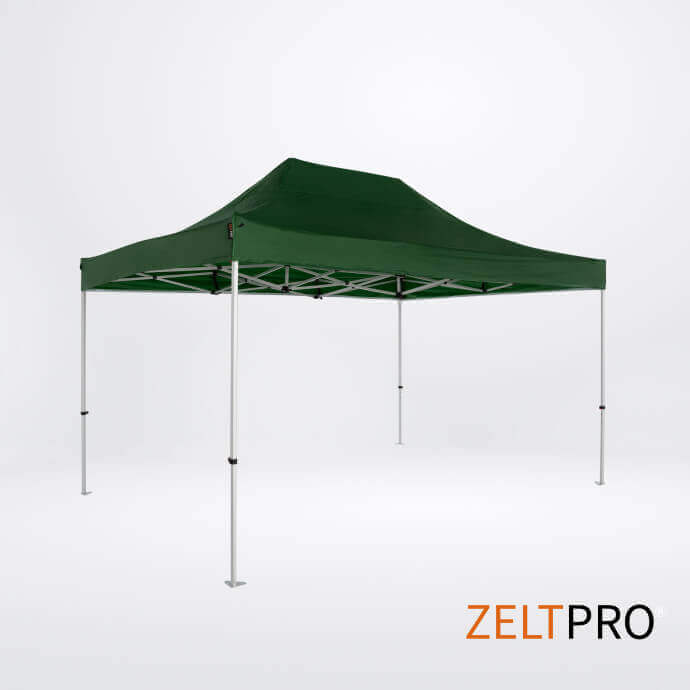 Telgi katuse ja seinte (4 tk) komplekt 3x4,5 Roheline Zeltpro TITAN