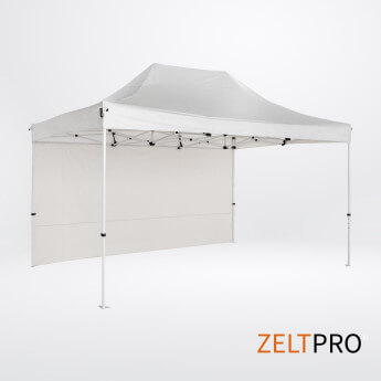 Telgi katuse ja seinte (4 tk) komplekt 3x4,5 Valge Zeltpro PROFRAME