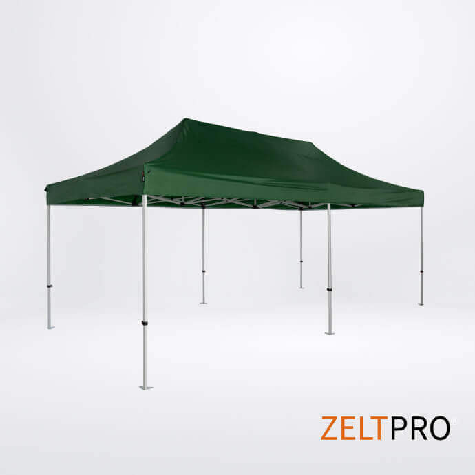 Telgi katuse ja seinte (4 tk) komplekt 3x6 Roheline Zeltpro TITAN