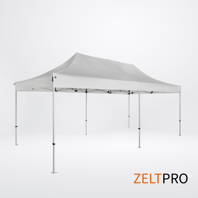 Telgi katuse ja seinte (4 tk) komplekt 3x6 Valge Zeltpro TITAN