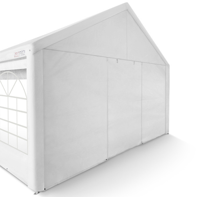 PE-peotelk Zeltpro, 4 × 8 m, valge