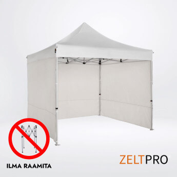 Telgi katuse ja seinte (4 tk) komplekt 3x3 Valge Zeltpro TITAN