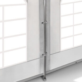 PVC-peotelk Zeltpro, 4 × 8 m, valge/hall