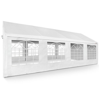 PE-peotelk Zeltpro, 5 × 8 m, valge