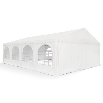 PVC-peotelk Zeltpro, 5 × 8 m, valge