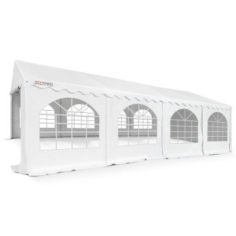PVC-peotelk Zeltpro, 5 × 8 m, valge