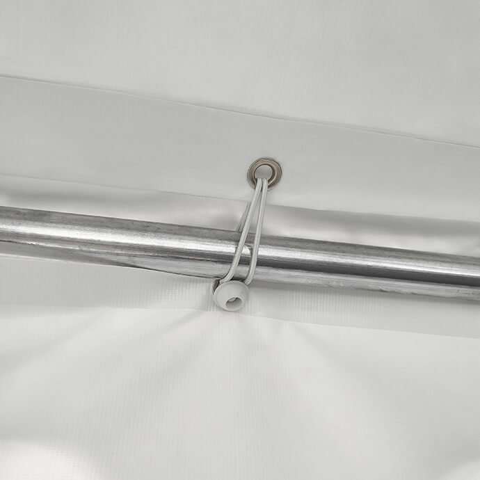 PVC-peotelk Zeltpro, 5 × 8 m, valge