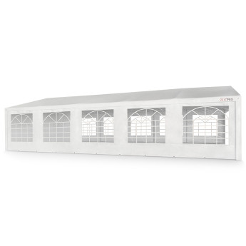 PE-peotelk Zeltpro, 5 × 10 m, valge