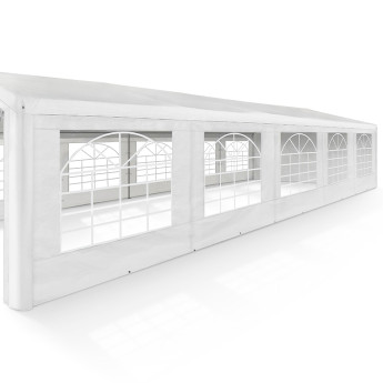 PE-peotelk Zeltpro, 5 × 10 m, valge