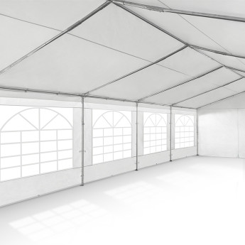 PE-peotelk Zeltpro, 5 × 10 m, valge