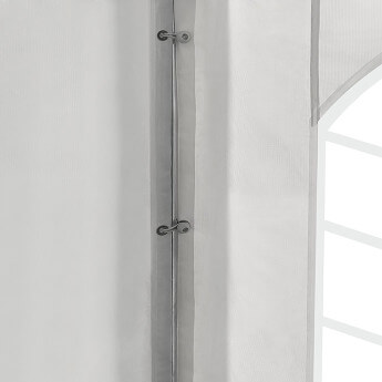 PVC-peotelk Zeltpro, 5 × 10 m, valge