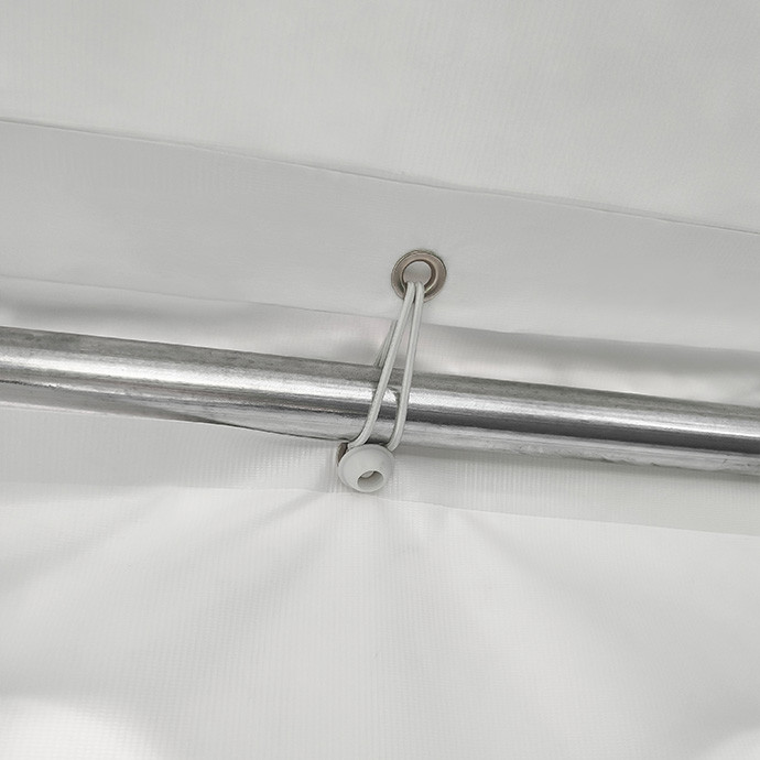 PVC-peotelk Zeltpro, 6 × 12 m, valge