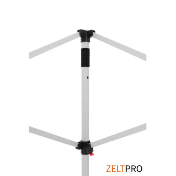 Reklaamtelk Zeltpro TITAN, 3 × 3 m, valitud värvi, 4 seina ja termokleebistega (3 tk) katuse külgedel