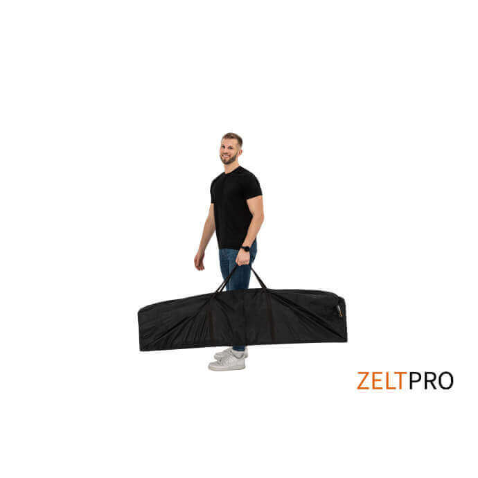 Reklaamtelk Zeltpro TITAN, 3 × 3 m, valitud värvi, 4 seina ja termokleebistega (3 tk) katuse külgedel