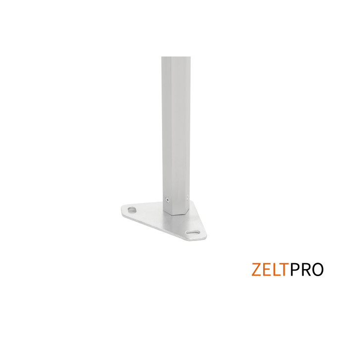 Reklaamtelk Zeltpro TITAN, 3 × 4,5 m, valitud värvi, 4 seina ja termokleebistega (3 tk) katuse külgedel