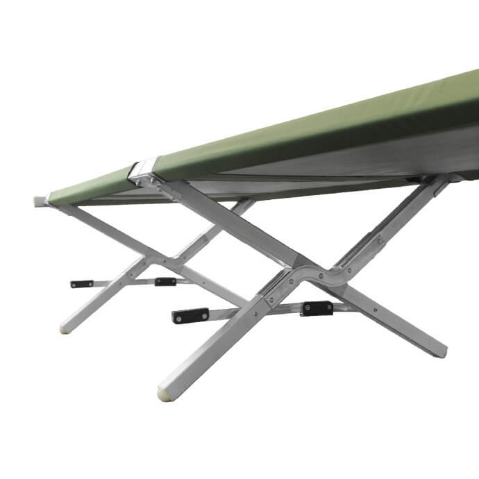 Kokkupandav välivoodi, alumiiniumist, 210 cm