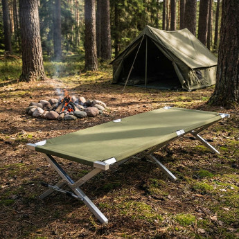 Kokkupandav välivoodi, alumiiniumist, 210 cm