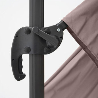 Päikesevari Comfort Taupe koos kaitsekattega