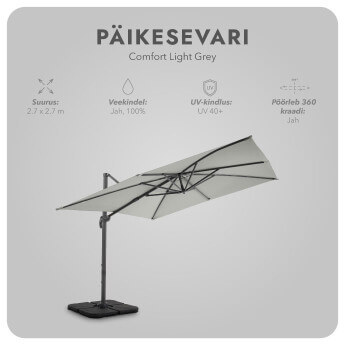 Päikesevari Comfort Light Grey
