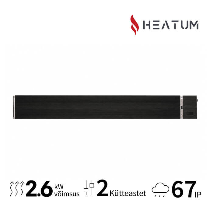 Infrapuna soojuskiirgur Heatum H2600R EVOLUTION