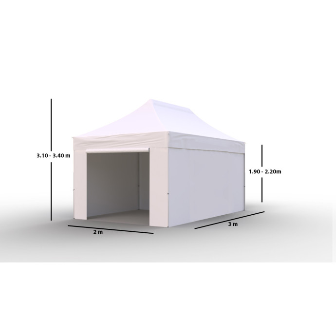 Pop-up telk 3x2 valge Zeltpro PROFRAME