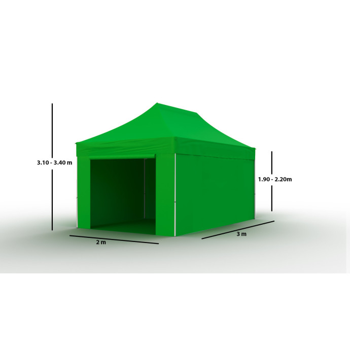 Pop-up telk 3x2 roheline Zeltpro PROFRAME