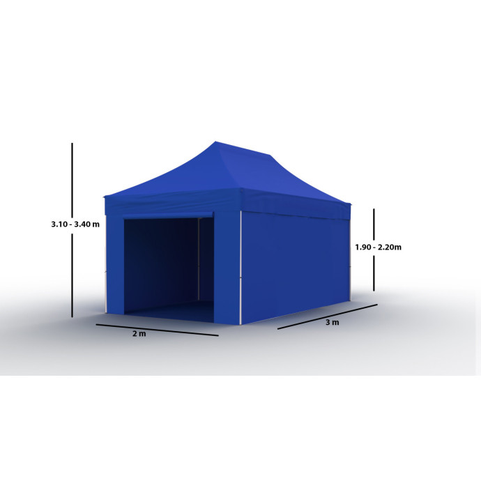 Pop-up telk 3x2 sinine Zeltpro PROFRAME