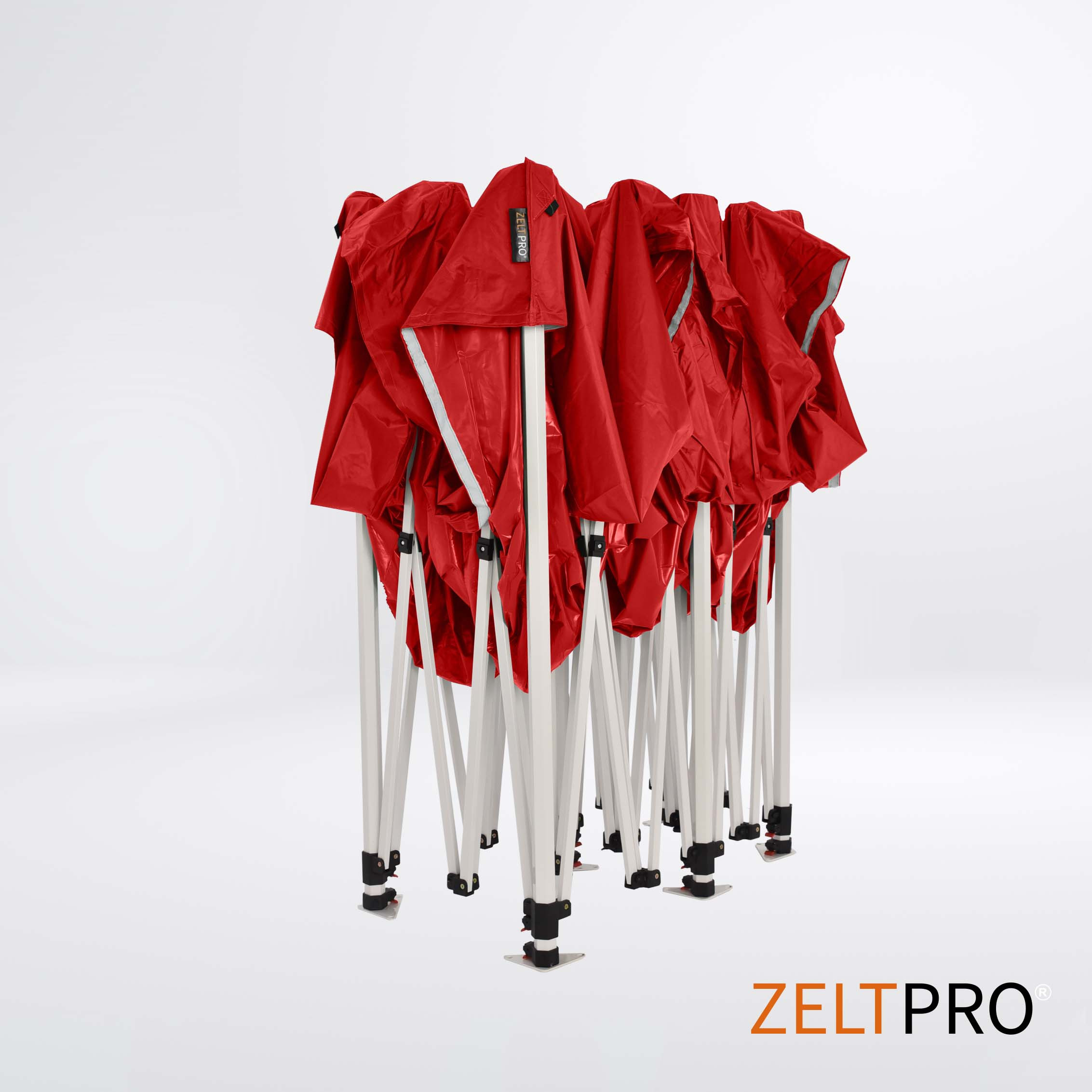 Pop-up telk 3x6 punane Zeltpro PROFRAME