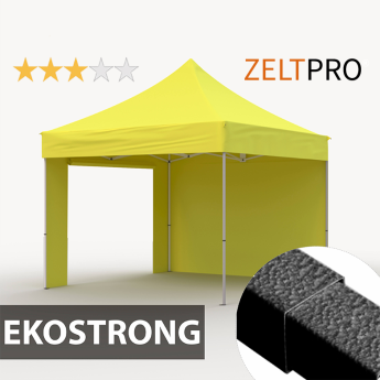 Pop-up telk 2x2 kollane Zeltpro EKOSTRONG