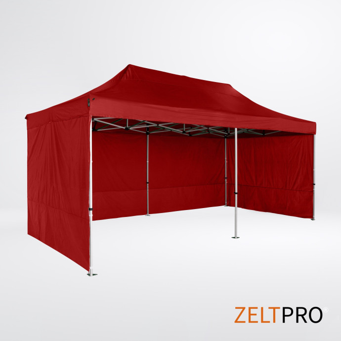 Pop-up telk 4x8 punane Zeltpro Titan