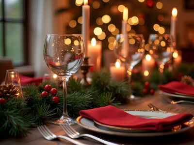 Jõululaud: kuidas valida lauakaunistusi piduliku meeleolu loomiseks
