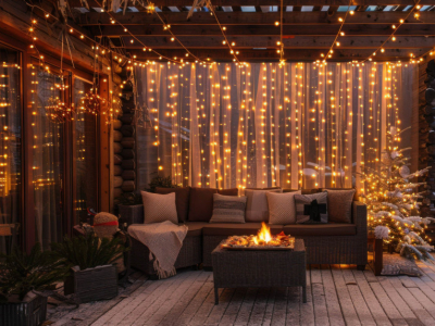 Väliterrassid talvel: kuidas muuta need mugavaks